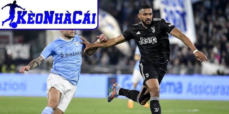 Ví dụ kèo chấp đồng banh nửa trái là gì trận Juventus vs Lazio?